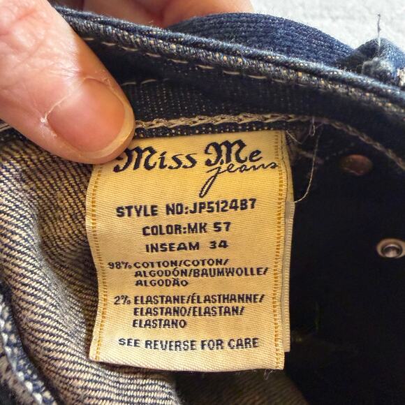 Miss Me Women’s JP5124B7 Bootcut jeans size 31 - see photos - Picture 8 of 8